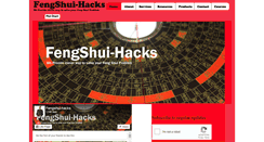 Desktop Screenshot of fengshui-hacks.com